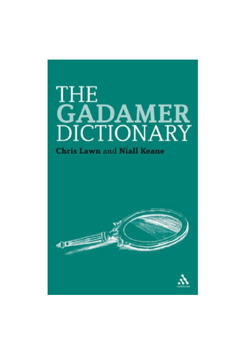 The Gadamer dictionary