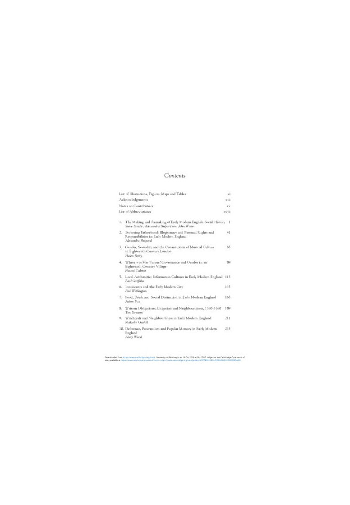 Remaking English Society : Social Relations and Social Change in Early Modern England.