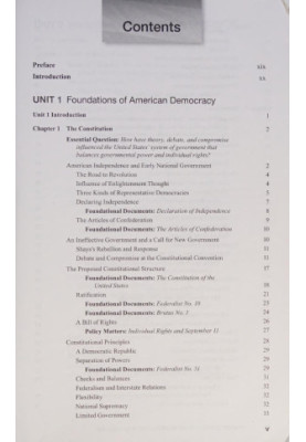United States government and politics