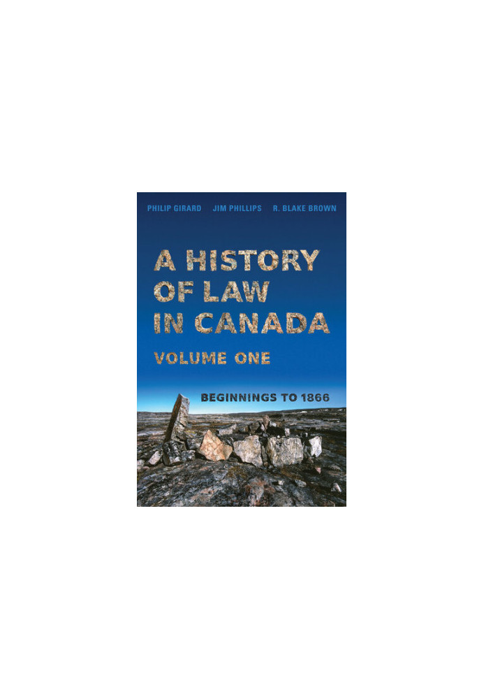 A History of Law in Canada