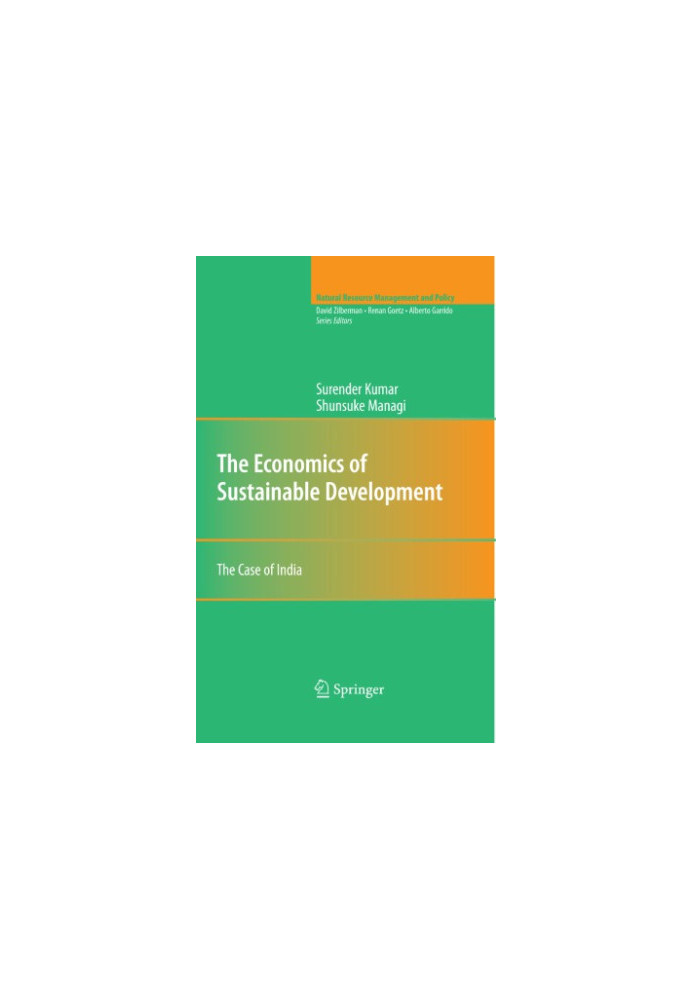 The Economics of Sustainable Development: The Case of India