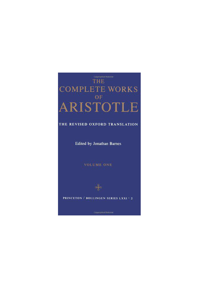 The Complete Aristotle (eng.)
