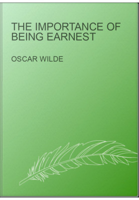 The Importance of Being Earnest