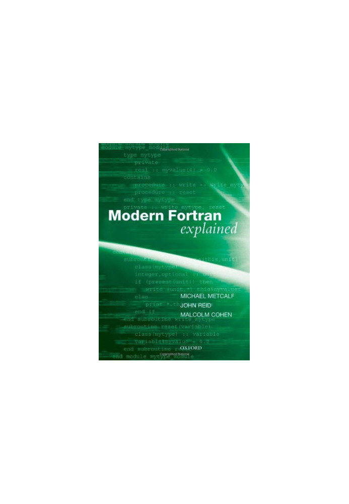 Modern Fortran Explained