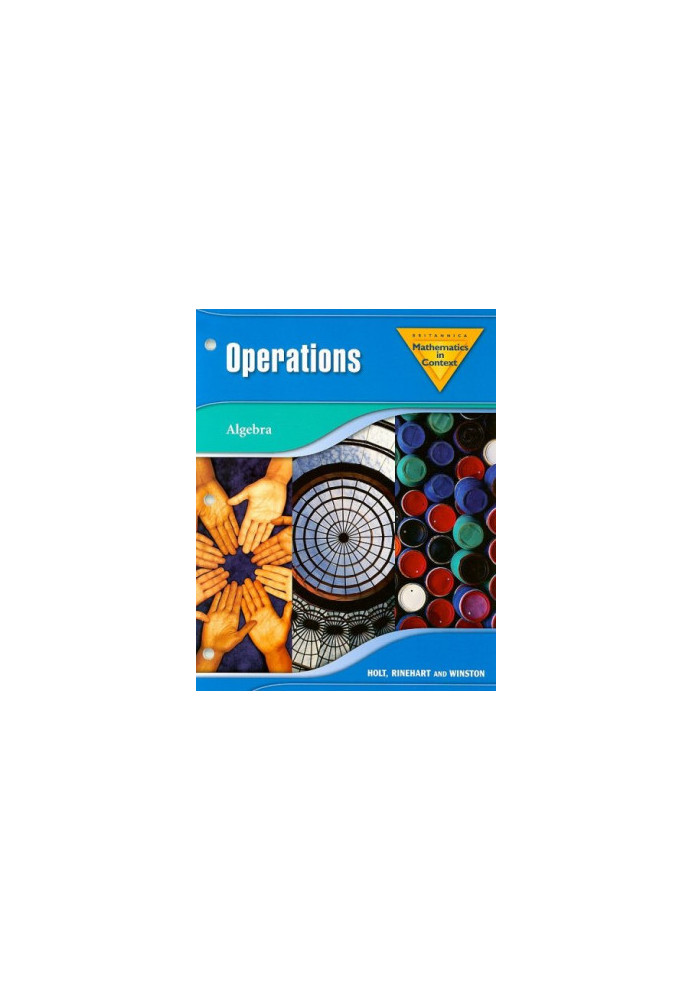 Mathematics in Context: Operations: Algebra