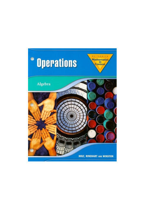 Mathematics in Context: Operations: Algebra