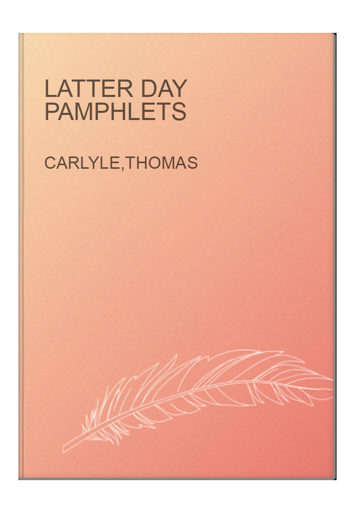 Latter Day Pamphlets