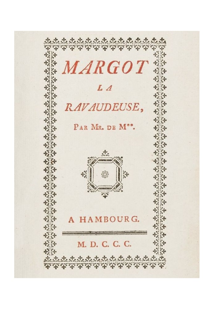 Margot the Ravaudeuse