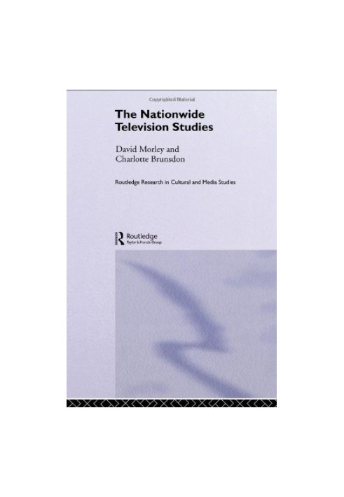 The Nationwide Television Studies (Routledge Research in Cultural and Media Studies)