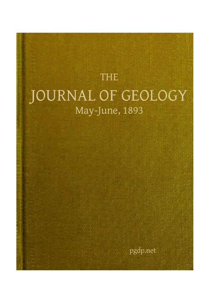 Журнал геології, травень-червень 1893 р. Напівквартальний журнал геології та споріднених наук