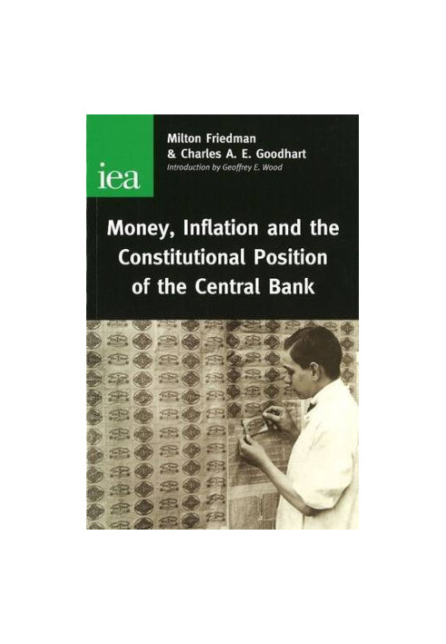 Money, Inflation and the Constitutional Position of Central Bank