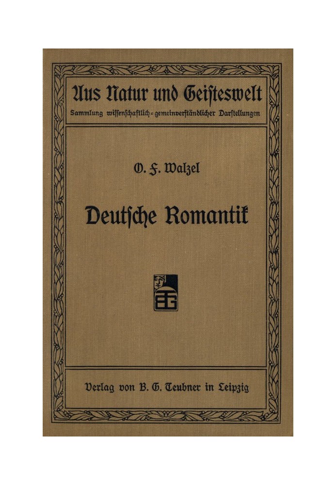 German Romanticism: A Sketch