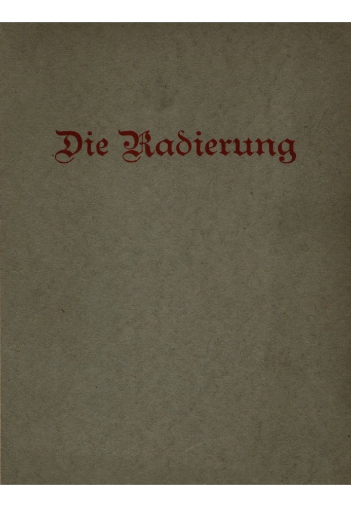 The Etching: A Guide and Advice