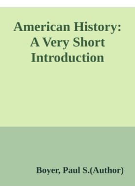 American History: A Very Short Introduction