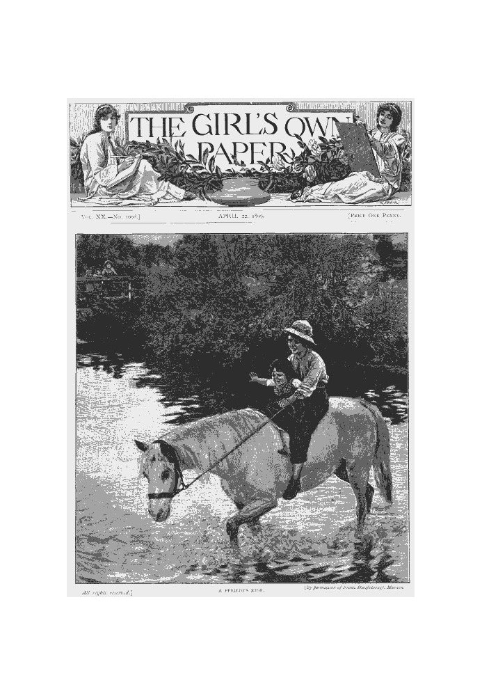 The Girl's Own Paper, Vol. XX. № 1008, 22 квітня 1899 р