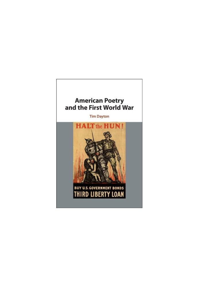 American poetry and the First World War