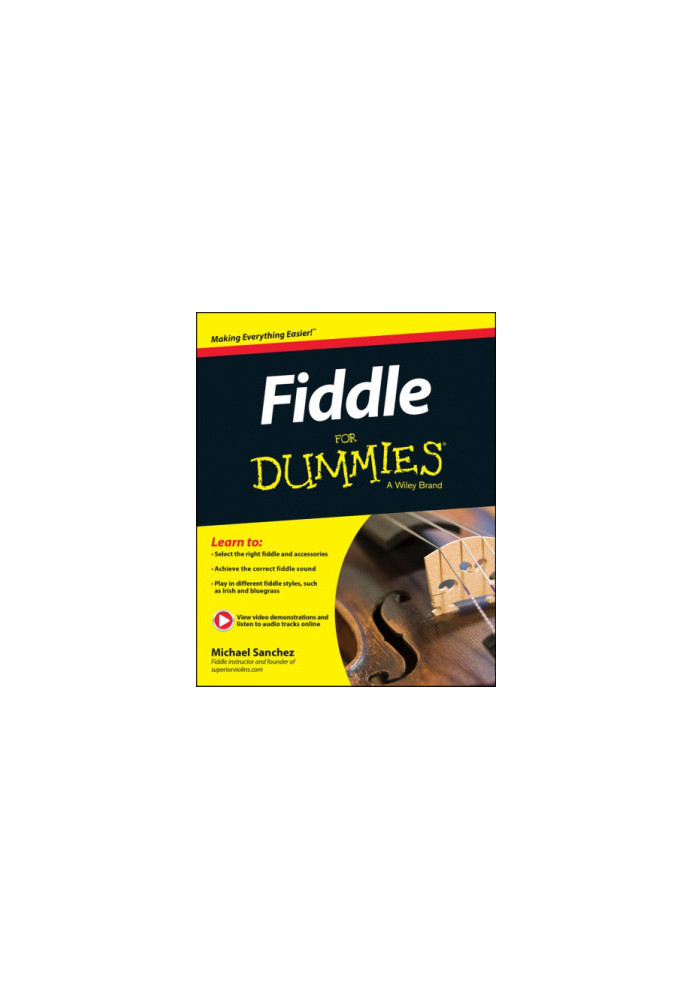 Fiddle for Dummies: Book + Online Video and Audio Instruction