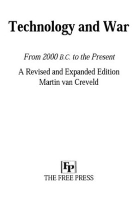 Technology and War: From 2000 B.C. to the Present