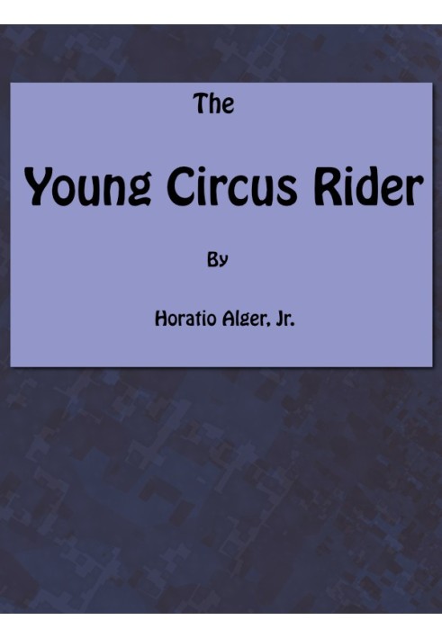 The Young Circus Rider; or, the Mystery of Robert Rudd