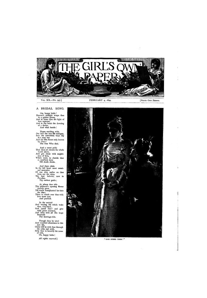 The Girl's Own Paper, Vol. XX. № 997, 4 лютого 1899 р