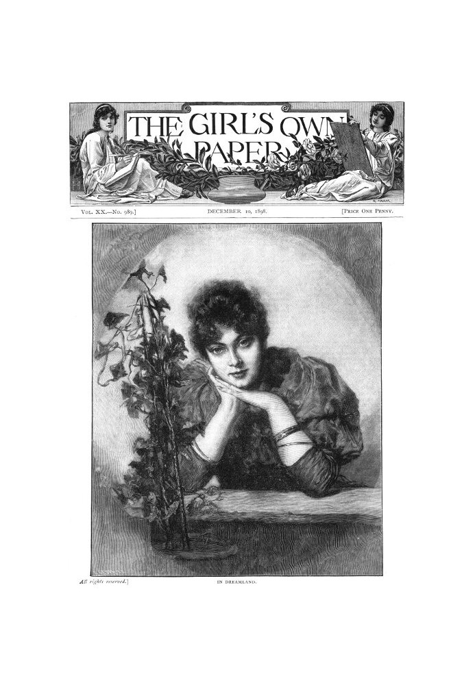 The Girl's Own Paper, Vol. XX, № 989, 10 грудня 1898 р