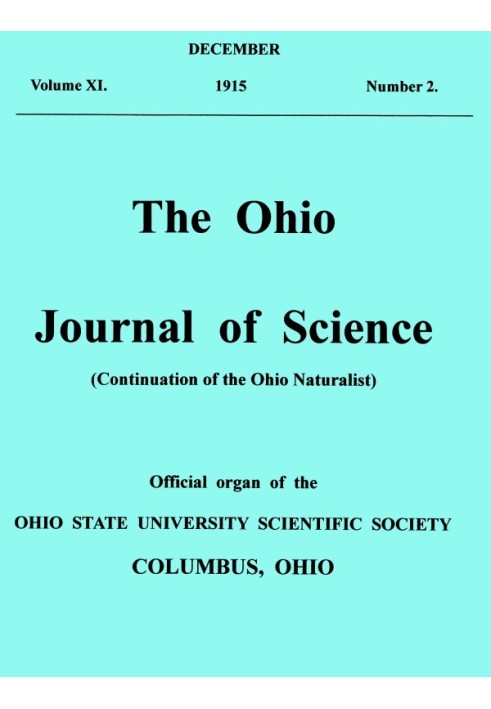 Науковий журнал Огайо. том. XVI., № 2 (грудень 1915 р.)