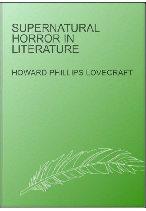 Supernatural Horror in Literature