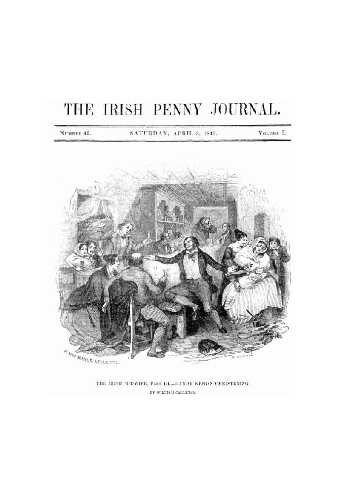 The Irish Penny Journal, Vol. 1 No. 40, April 3, 1841