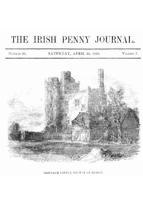 The Irish Penny Journal, Vol. 1 No. 43, April 24, 1841