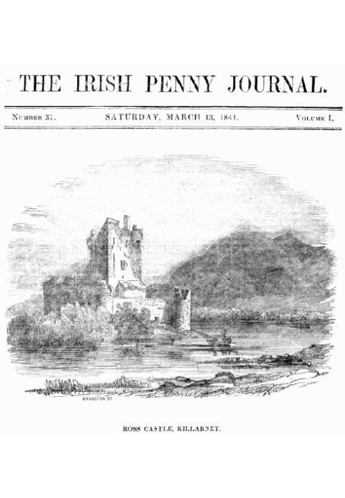 The Irish Penny Journal, Vol. 1 № 37, 13 березня 1841 р