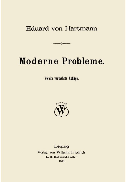 Modern problems