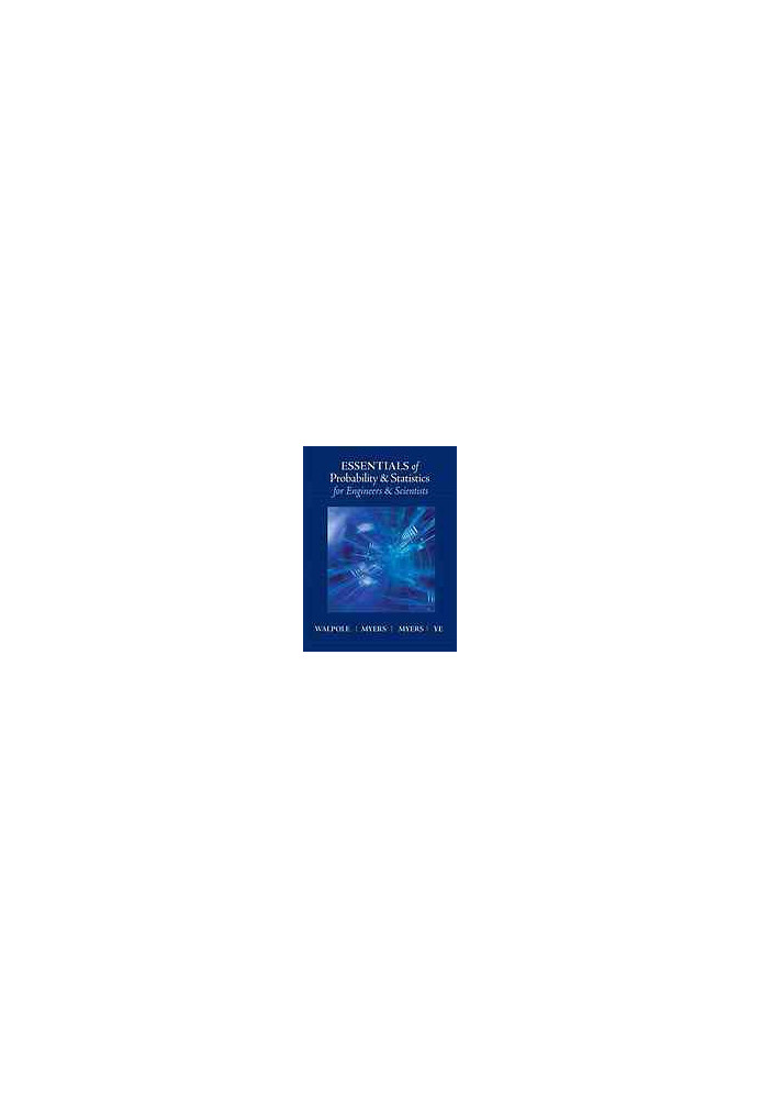 Essentials of probability & statistics for engineers & scientists