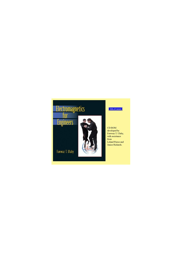 Electromagnetics for Engineers (CD-ROM companion)