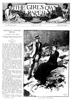 Собственная газета девушки, Vol. XX, № 1024, 12 августа 1899 г.