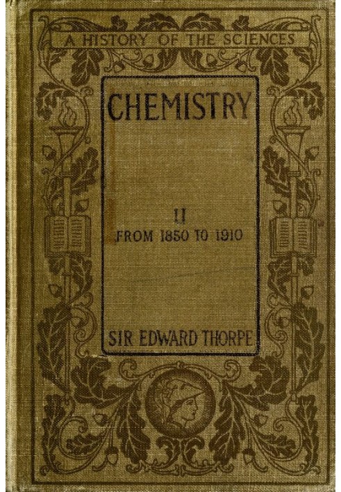 Історія хімії, том 2 (з 2) з 1850 по 1910 рік