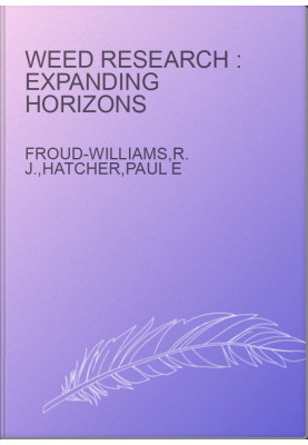 Weed research : expanding horizons
