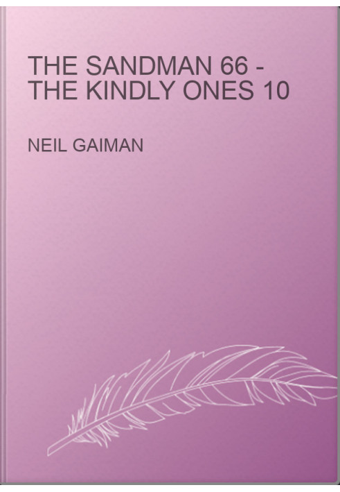 The Sandman 66 - The Kindly Ones 10