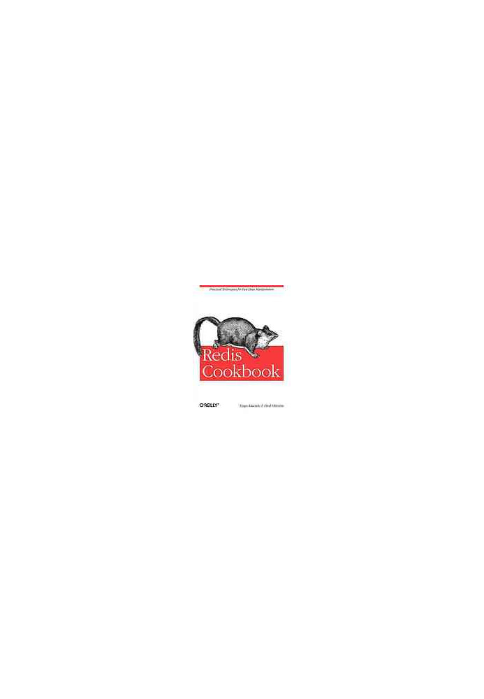 Redis cookbook: [Practical techniques for fast data manipulation]