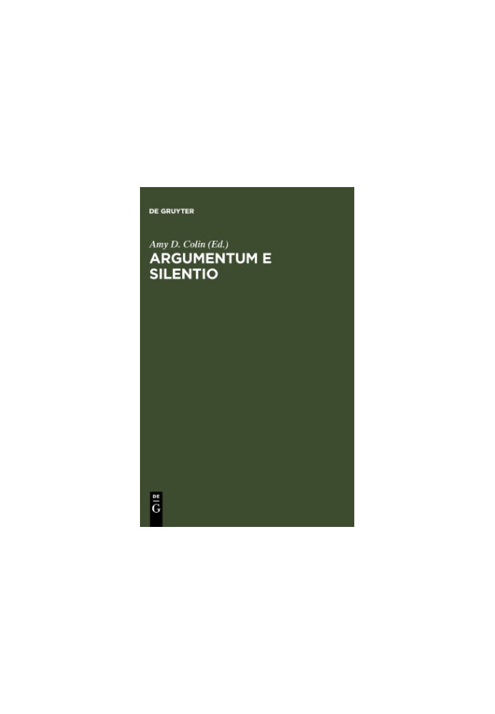 Argumentum e silentio