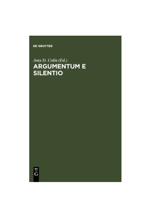Argumentum e silentio