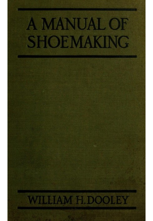 A Manual of Shoemaking and Leather and Rubber Products