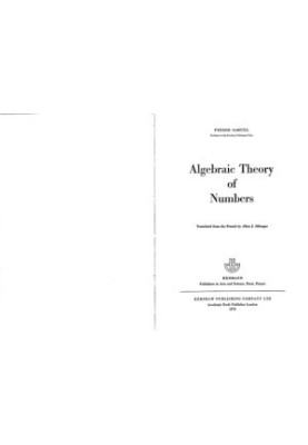 Algebraic Theory of Numbers