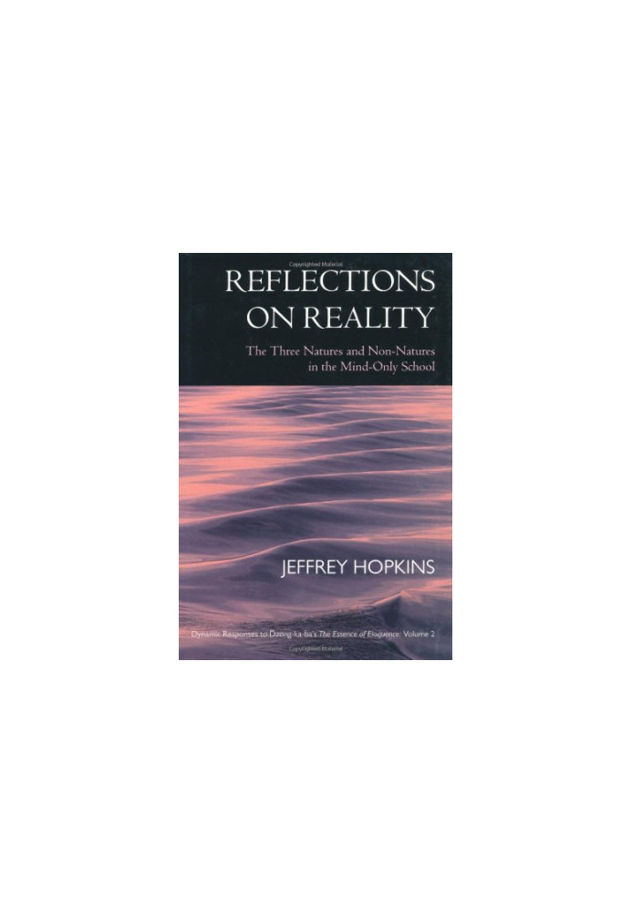 Refections on Reality: The Three Natures and Non-Natures in the Mind-Only School