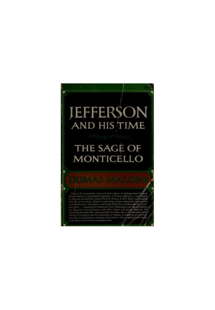[Jefferson and His Time 06] • The Sage of Monticello
