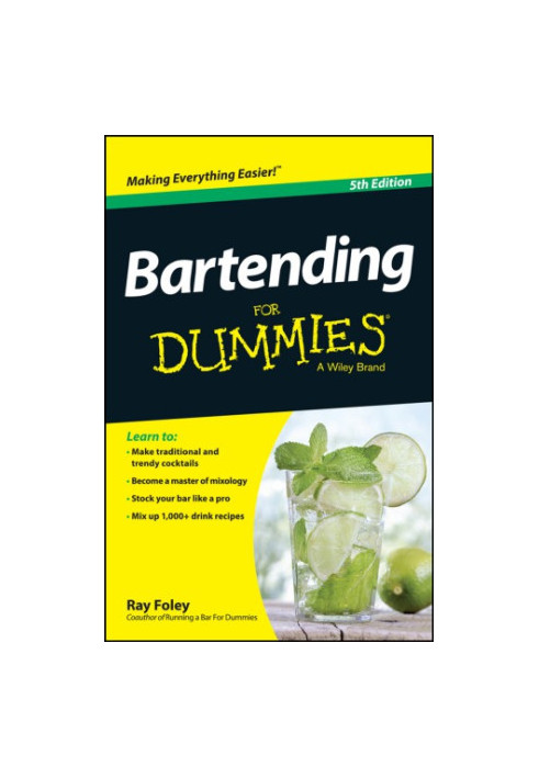 Bartending For Dummies