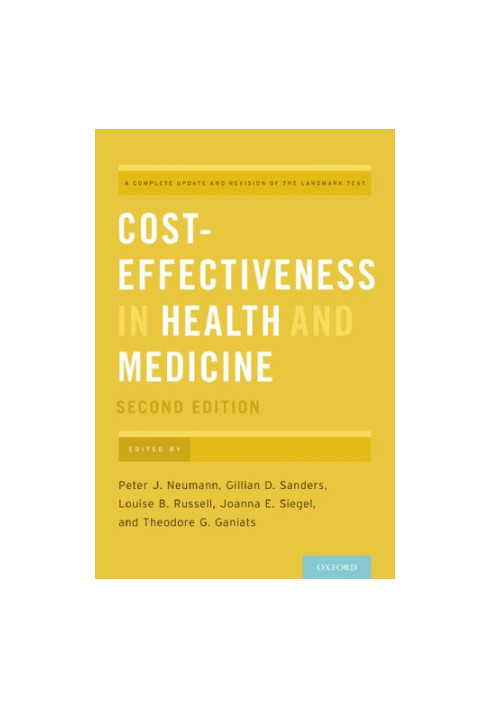 Cost-effectiveness in health and medicine : project summary