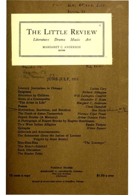 The Little Review, June-July 1915 (Vol. 2, No. 4)