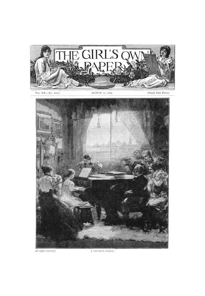 The Girl's Own Paper, Vol. XX. № 1002, 11 березня 1899 р