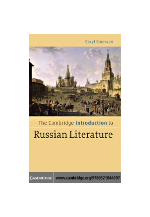 The Cambridge introduction to Russian literature