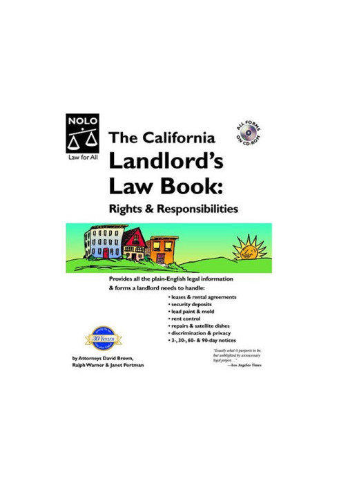 The California Landlord's Law Book: Rights and Responsibilities(11th Edition)